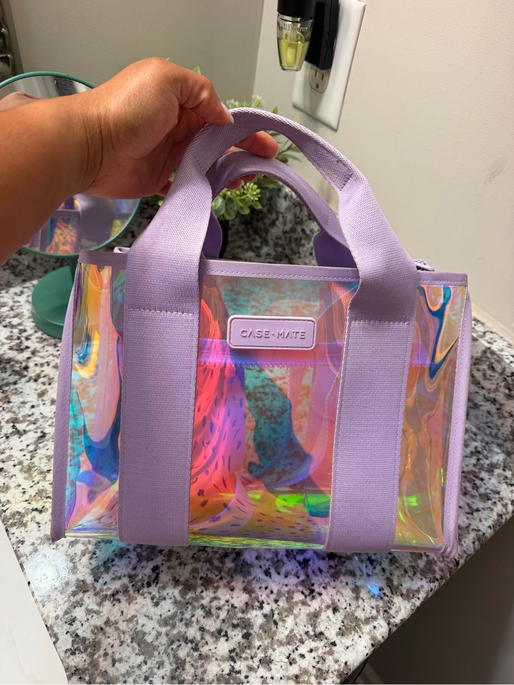 Case•Mate Mini Jelly Tote Bag (Soap Bubble)